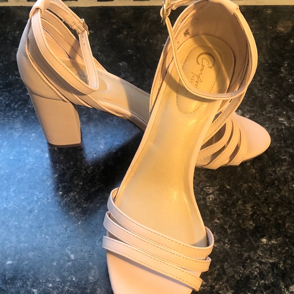 Ankle strap heels